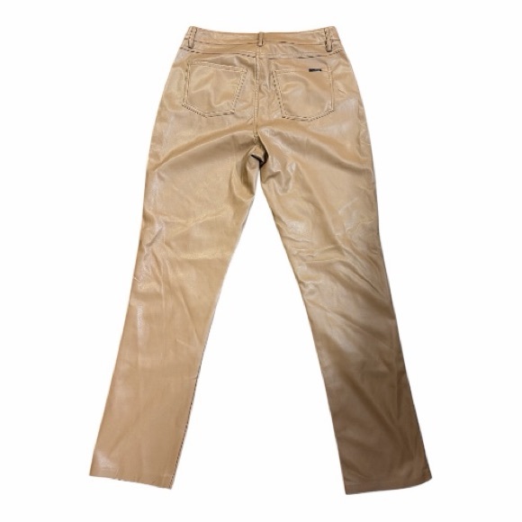 WOMEN'S JOSEPH RIBKOFF | FAUX LEATHER SLIMMING PANTS - Picture 7 of 9